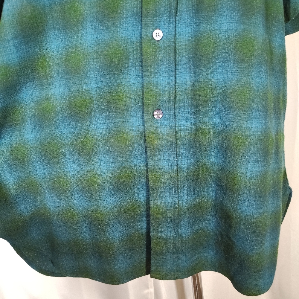 Pendleton Wool Button Down Shirt, Men, Short Slee… - image 8